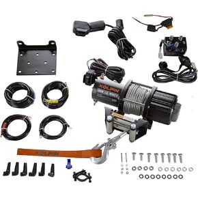 Kolpin 3500# Winch - Steel Cable - 25-9350