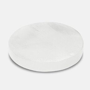 Himalayan Glow WBM Selenite Crystal Charging Plate 3-4 Inch, Recharging Crystals, Round Moroccan Charging Station Witchcraft supplies Ideal for Smudging Healing and Meditation