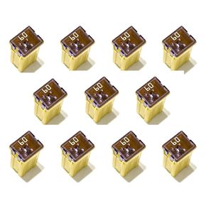 2 Pack - 927-7060 Yellow 60 AMP J Case Fuse Replacement for 82211AJ60A FT4Z14526F FMX-060 JCAS060 etc 32VDC