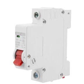 YWBL-WH DZ47-63Z 1P DIN Rail Mount Miniature Circuit Breaker 63A DC, 250V,6000 Amp