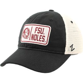 ZHATS Standard NCAA Officially Licensed Hat University Patch Defer Black
