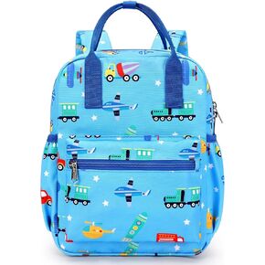 mibasies Toddler Backpack for Girls 2-4 - Lightweight Preschool Backpack - Rainbow Kids Backpack girls - Daycare Toddler Bookbag