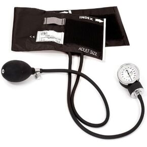 Prestige - 82-BLK Aneroid Sphygmomanometer with Black Cuff