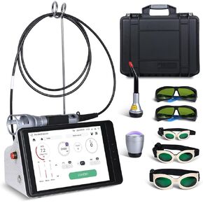 Cold Laser Therapy System with LCD Touch Screen, High Power Red Light Therapy Machine for Vet/Human, Near Infrared Light for Joint Muscle Relief - 980nm+810nm+635nm