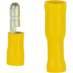 Gardner Bender 15-162P Non-Insulated Bullet Splice Female, 12-10 AWG, 0.156 inch. Tab, 5 Piece