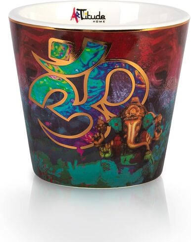 En Paz Scented Candle | Sandalwood-Rose-Saffron | 100% Soy Wax | Luxury Candles | Perfect for Gifting | 40oz | 10cm Tall | Approx Burn Time - 80 Hours in Saudi Arabia