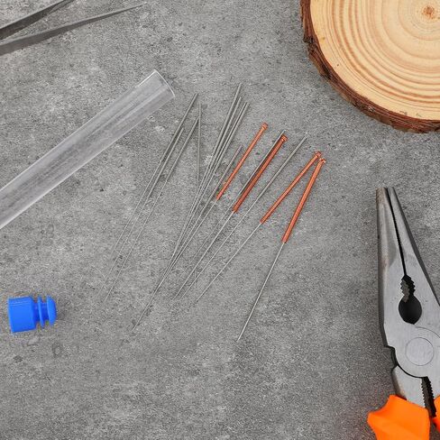 3D Printer Nozzle Cleaning Kit, 10 Pcs Stainless Steel Nozzle Cleaning Needles 0.15/0.2/0.25/0.3/0.35/0.4/0.5/0.6/0.8/1.0mm for 3D Printer Accessories in Saudi Arabia