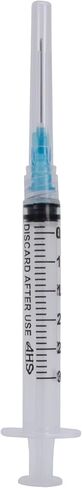 10 Pack, 3mL Syringes with Needle Luer Lock Syringe Individually Packaged (3mL, 23G x 1in) in Saudi Arabia