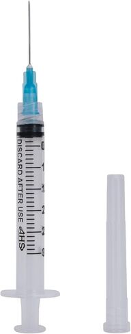 10 Pack, 3mL Syringes with Needle Luer Lock Syringe Individually Packaged (3mL, 23G x 1in) in Saudi Arabia