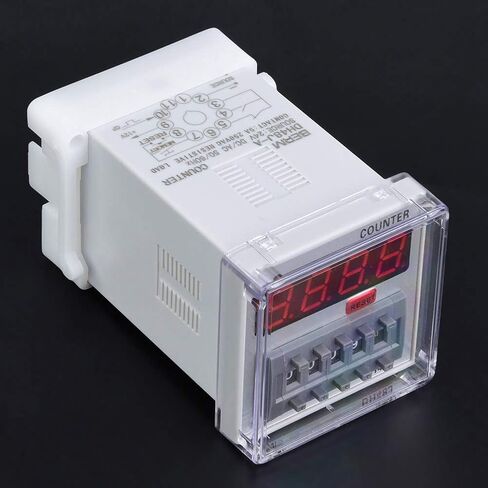 Digital Counter, 11 Pins LED Display Delay Time Relay DH48J-A 1-999900 for Remote Control Automatic Control System (24V AC/DC) in Saudi Arabia