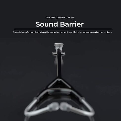 سماعة طبيب القلب MDF Metalika ProCardial، تيتانيوم خفيف الوزن، للبالغين، رأس مزدوج، أنبوب رمادي، سماعة رأس Metalika Chestpiece، MDF797TMT12 in Kuwait