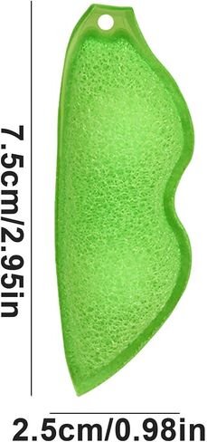 Bottle Cleaning Beans, 3 PCS Bean Bottle Cleaning Sponge, Magic Beans Bottle Cleaner, Water Bottle Cleaner, Green in Saudi Arabia