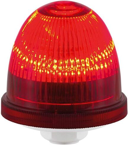 Federal Signal LP22LED-090-240R Streamline Low Profile LED Light, Multi-Pattern, Flush or Pipe Mount, 90-240VAC, Red in Kuwait