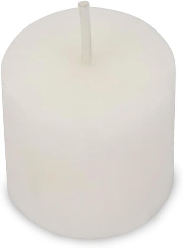 Welburn Veda&Co™ Votive Candles - Pack of 144, Upto 12 Hours Burn Time, 100% Fully Refined Paraffin Wax, Smokeless, Unscented, for Home Decor, Spa, Weddings, Birthdays, Holidays, Party (White) in Saudi Arabia