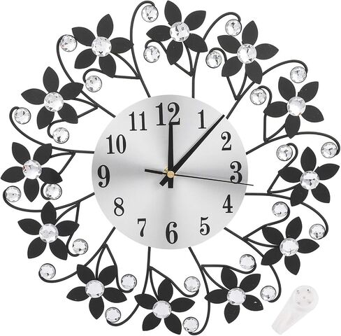 Wall Clock, Wall Clocks Battery Operated,Wall Clocks,Wall Mounted Clock for Dining Room Living Room Office Home Bar Cafe 35cm Dia in Saudi Arabia