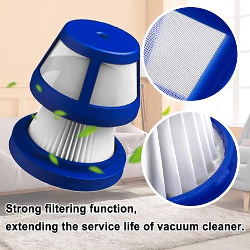 Garbage fighter 4 Pcs HEPA Filter Replacement for Eufy HomeVac H11 & H11 Pure &H20 Cordless Handheld Vacuum Cleaner in Kuwait
