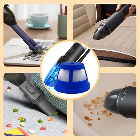 Garbage fighter 4 Pcs HEPA Filter Replacement for Eufy HomeVac H11 & H11 Pure &H20 Cordless Handheld Vacuum Cleaner in Kuwait