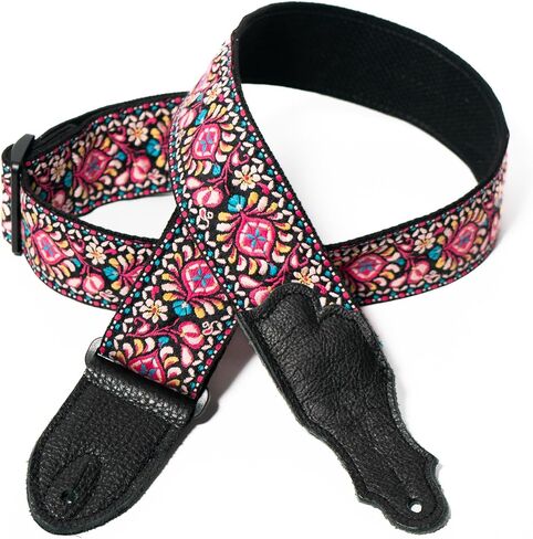2" Retro Folk Guitar Strap in Saudi Arabia