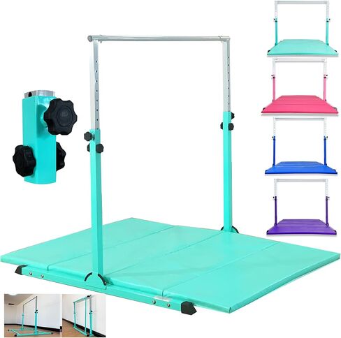 Gymnastic Bar for Kids Gymnastic Kip Bar Horizontal Bar Gymnastic Training Equipment for Kids 3-15 Years Home and Club Use in Kuwait