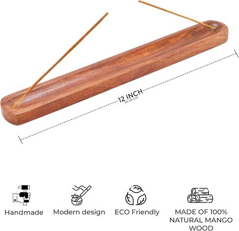 YATSKIA Incense Holder, Incense Burner, Incense Stick Holder, Incense Holder for Sticks, Incense Burner Holder, Sage Holder, Insence Holder, Incense Box in Kuwait