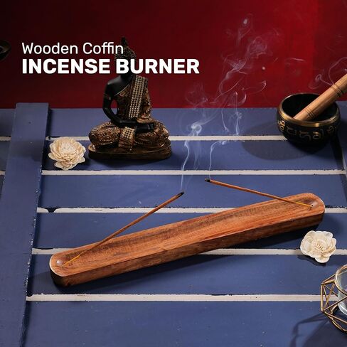 YATSKIA Incense Holder, Incense Burner, Incense Stick Holder, Incense Holder for Sticks, Incense Burner Holder, Sage Holder, Insence Holder, Incense Box in Kuwait