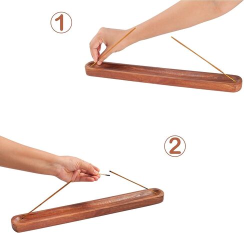 YATSKIA Incense Holder, Incense Burner, Incense Stick Holder, Incense Holder for Sticks, Incense Burner Holder, Sage Holder, Insence Holder, Incense Box in Kuwait