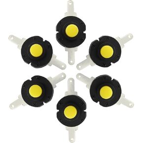 50 Pcs Self Lock Micro Push Pull Button On/Off Switch, 2 Pin Latching Switch DC 12V 0.5A Mini Switch for Flashlight Light Lamp (13mm x 14mm) in Saudi Arabia