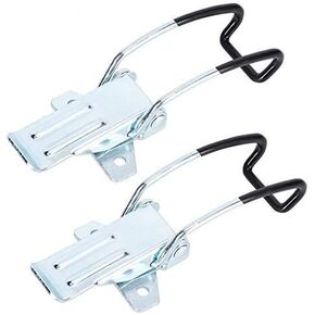 Fafeicy 2Pcs 050B Stainless Steel FastenBuckle Lock Casting Hinge Curved Industrial Vacuum Cleaner, Vacuum Cleaner Parts & Accessories