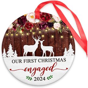 Our First Christmas as Grandparents Christmas Ornaments 2024, New Grandparents Ornament, Babys First Christmas Keepsake, New Grandparents Gift First Time Grandma & Grandpa to be Grandparents