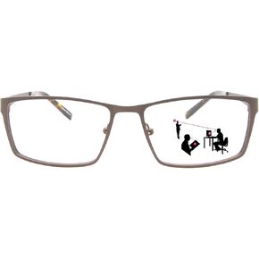 Sightline Saul Progressive Multifocus Reading Glasses - Premium Quality Frame Handsome Contemporary Fashion