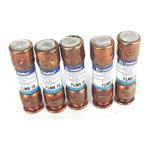 Littelfuse FLNR15 FLNR 15A Littelfuse 250 VAC RK5 تأخير الوقت (5 عبوات)