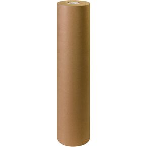 Aviditi Kraft Paper Roll, 50#, 40" x 900', Kraft, 100% Recycled Paper, Ideal for Packing, Wrapping, Craft, Postal, Shipping, Dunnage and Parcel