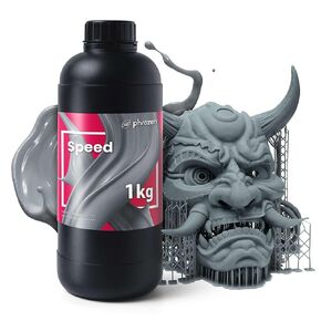 phrozen 3D Printer Rapid Resin [Speed], 405nm LCD UV-Curing Photopolymer Resin, Low Shrinkage, High Precision Printing, Low Odor, Non-Brittle, Easy to Print, and Fast Printing (1KG)