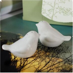 1 Pair Love Bird Salt and Pepper Shakers Caster Gift box
