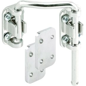 Prime-Line U 10536 Sliding Door Loop Lock, 2-1/4 In., Steel, Nickel Plated, Right Hand (Single Pack)