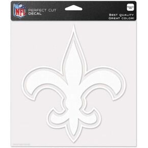 Wincraft NFL New Orleans Saints WCR25675061 Perfect Cut Decals, 8" x 8"