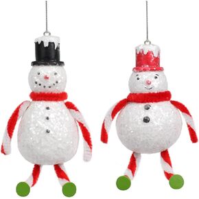 Mermaid 2024 Christmas Tree Ornaments Hanging Decorations Resin Decor