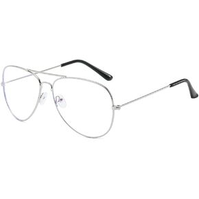 Classic Aviator Shortsighted Distance Glasses Metal Frame Clear Lens Myopia Glasses For Mens Womens