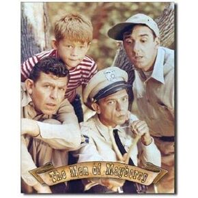 Andy Griffith Show Men of Mayberry Cast Retro Classic TV Wall Art Decor Metal Tin Sign 8x12in in Kuwait
