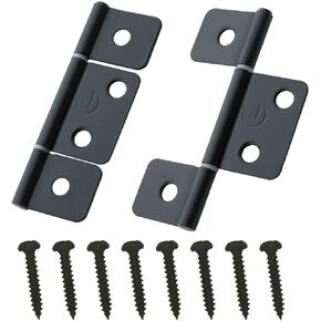 New Mobile Home & RV Interior Matte Black Finished, Non-Mortise Door Hinges