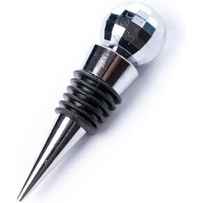 سدادة نبيذ كرة ديسكو من NPW، سدادة نبيذ قابلة لإعادة الاستخدام، ملحقات الحفلات الرجعية، سدادة زجاجات 70 ثانية، أدوات شرب كرة مرآة للبار، مناسبة للزجاجة القياسية in Kuwait