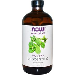 Now Foods, Essential Oils, Peppermint, 16 fl oz (473 ml) in Kuwait
