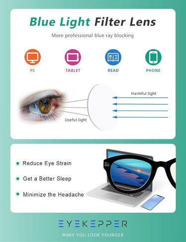 نظارات القراءة Eyekepper Cat Eye للنساء مكونة من 4 قطع من قارئات السيدات كبيرة الحجم in Saudi Arabia