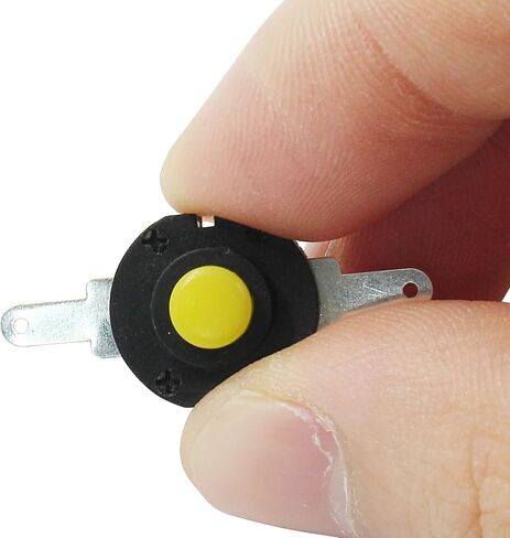 50 Pcs Self Lock Micro Push Pull Button On/Off Switch, 2 Pin Latching Switch DC 12V 0.5A Mini Switch for Flashlight Light Lamp (13mm x 14mm) in Saudi Arabia