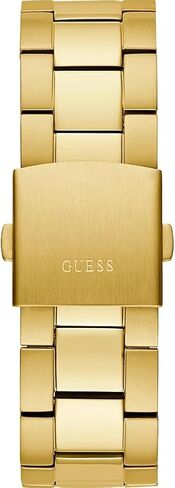 GUESS Mens 46mm Watch - Silver Tone Bracelet Blue Dial Silver Tone Case in Saudi Arabia