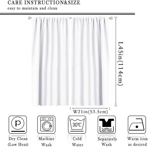 JESTRONRY Watercolor Peacock Feather Bathroom Window Curtains,Green Watercolor Printed Theme Home Rod Pocket Window Drapes 2 Panels Set for Living Room Kitchen Bedroom Decor W42xL45in in Saudi Arabia