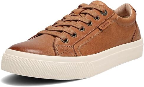 تاوس حذاء رياضي سول لوكس للنساء من بليم - حذاء جلد فاخر برباط مع منحنيات ووسادة قدم قابلة للازالة مع دعم قوس القدم لراحة واناقة طوال اليوم in Kuwait