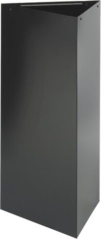 Safco Products 9552Bl Trifecta Waste Receptacle 34" High Base with Plastic Trifecta Lid, 19-Gallon, Black in Saudi Arabia