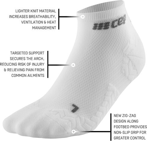 CEP 2024 New Ultralight Low Cut Compression Socks for Men - Lightweight Athletic Ankle Socks with Ultimate Breathability in Saudi Arabia