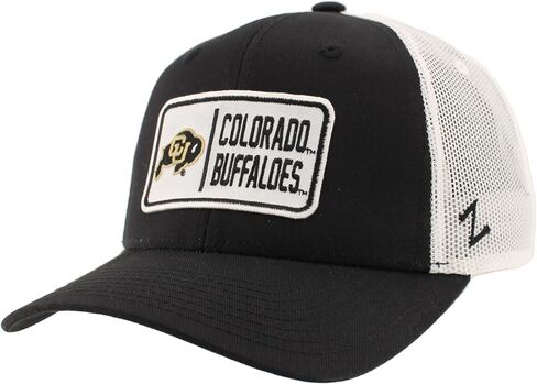 قبعة Snapback مرخصة رسميًا من ZHATS NCAA، رقعة كبيرة باللون الأبيض للفريق in Kuwait